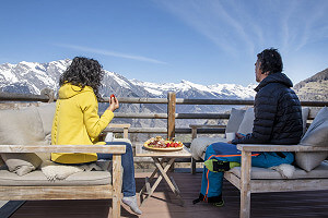 Lunch on the terrace